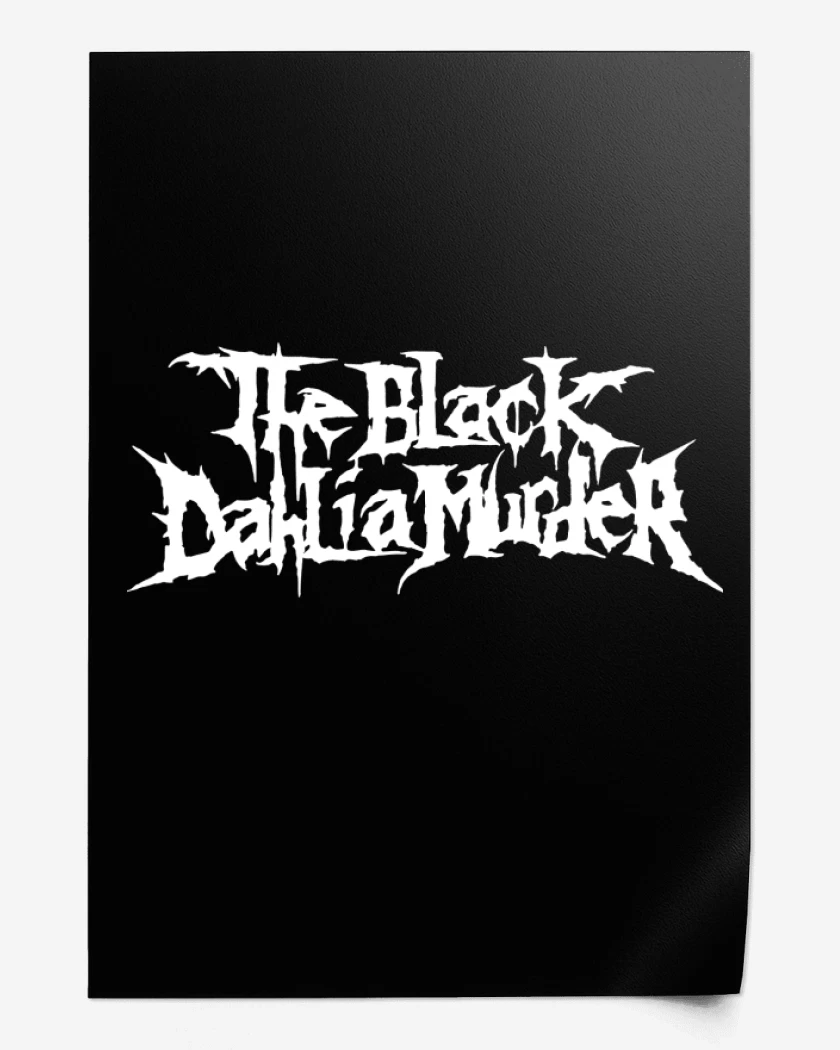 Print The Black Dahlia Murder Logo