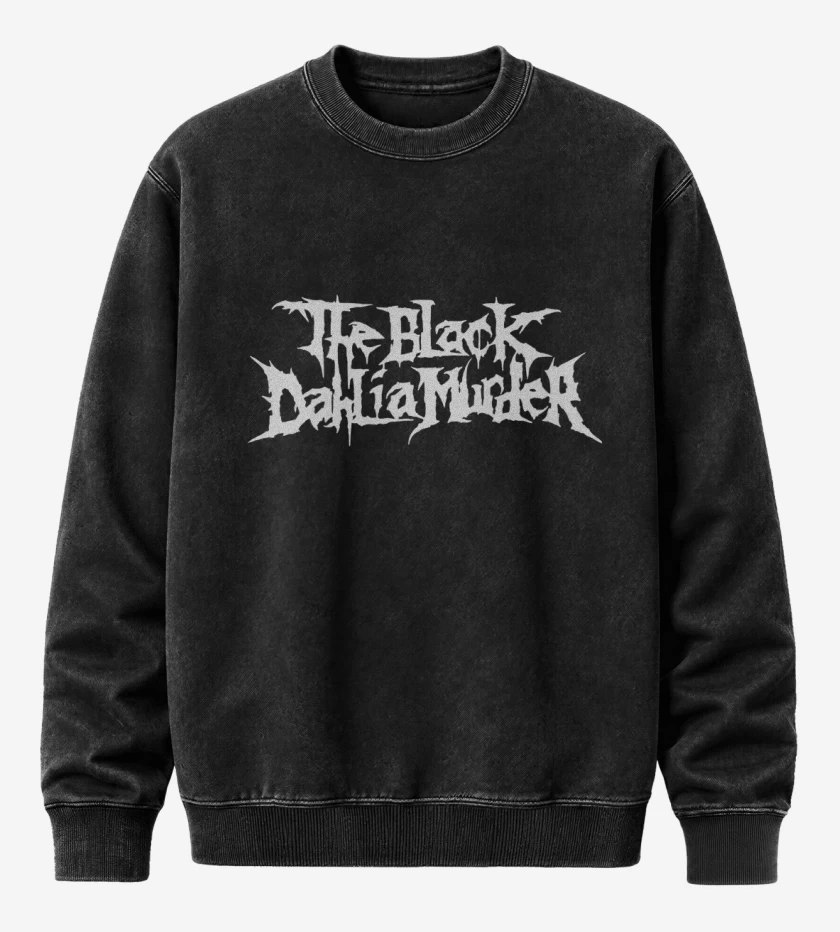 Poleron Polo Acid Wash The Black Dahlia Murder Logo