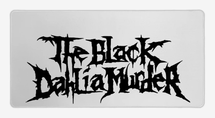 Mouse pad Gamer The Black Dahlia Murder Logo N