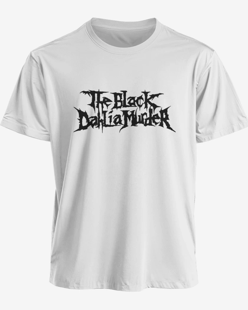 Polera premium Blanco de The Black Dahlia Murder Logo N