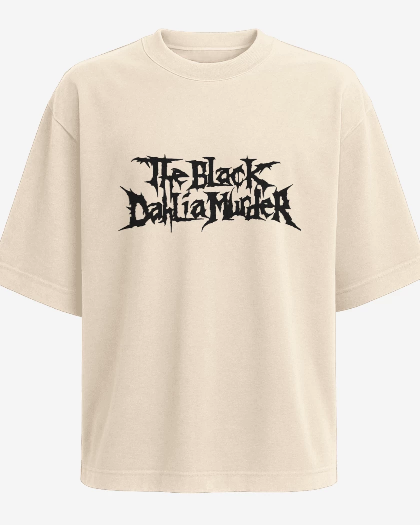 Polera Oversize The Black Dahlia Murder Logo N