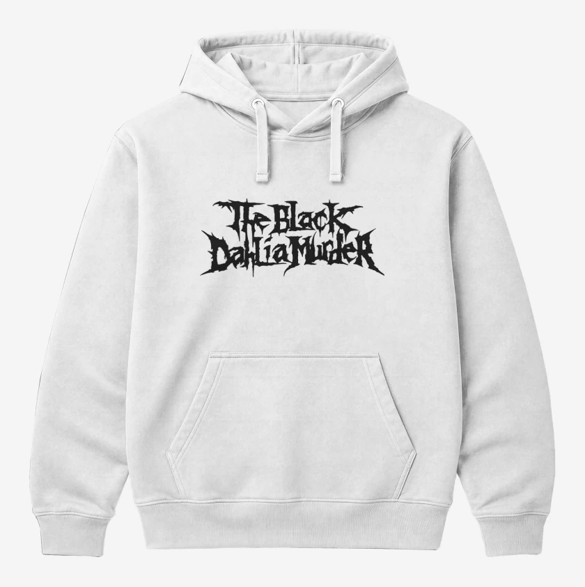 Polerón Canguro Blanco de The Black Dahlia Murder Logo N