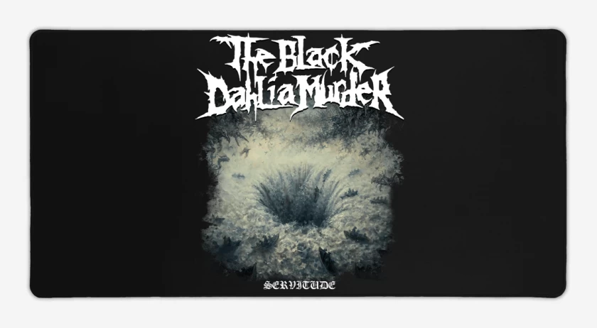 Mouse pad Gamer Negro de The Black Dahlia Murder Servitude