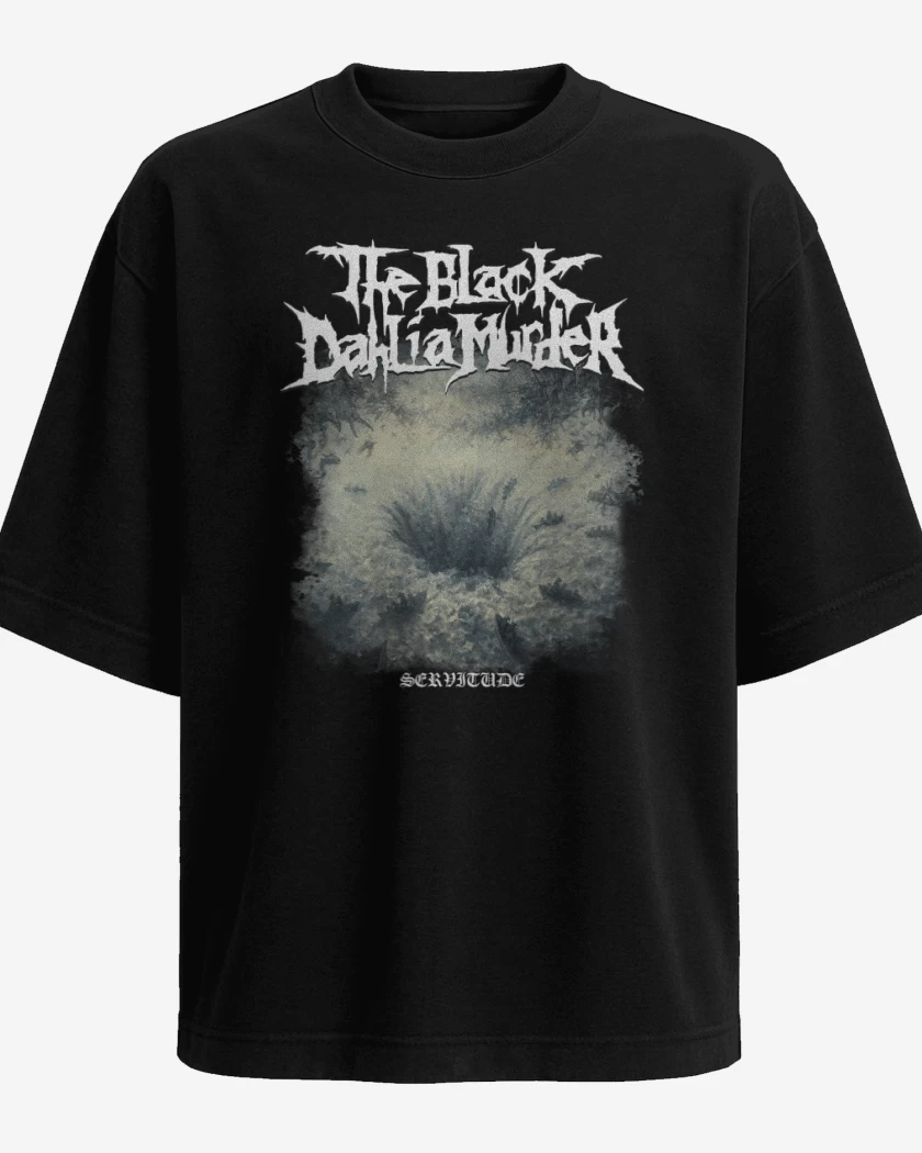 Polera Oversize Negro de The Black Dahlia Murder Servitude