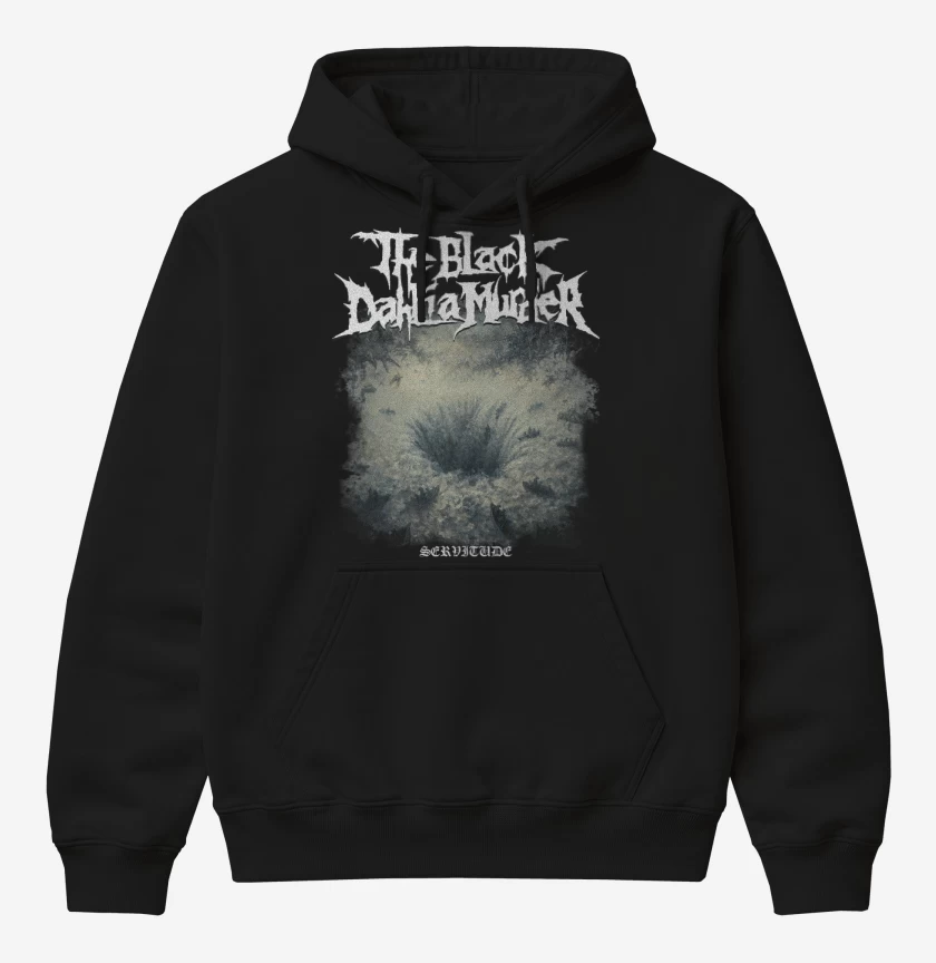 Poleron Canguro básico Negro de The Black Dahlia Murder Servitude