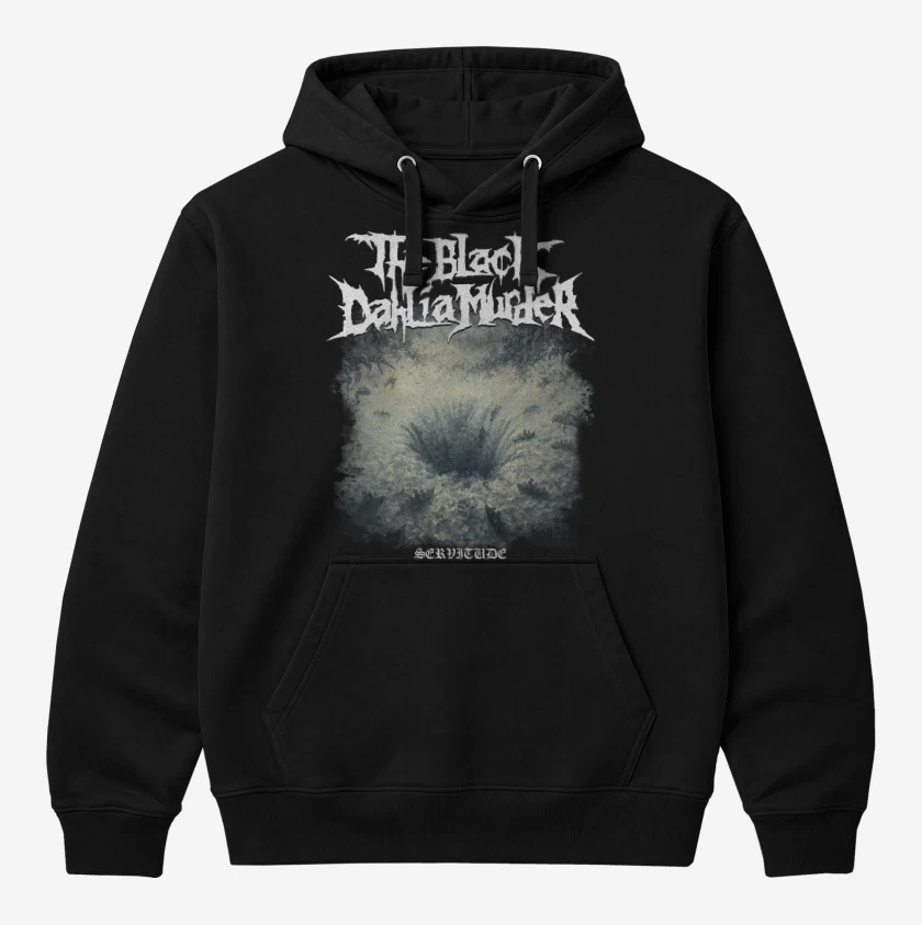 Polerón Canguro Negro de The Black Dahlia Murder Servitude