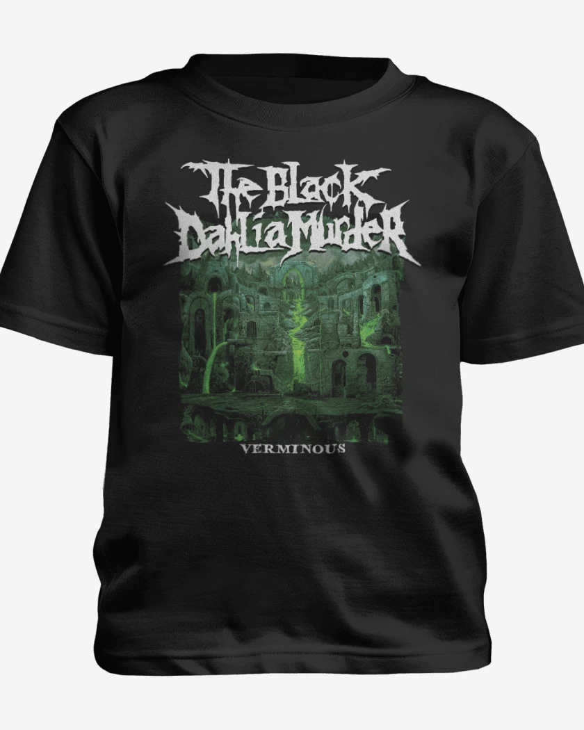 Polera de niño Negro de The Black Dahlia Murder Verminous