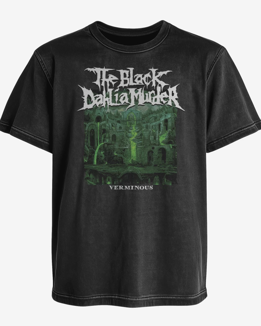Polera desgastada The Black Dahlia Murder Verminous