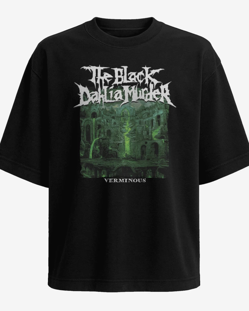 Polera Oversize The Black Dahlia Murder Verminous