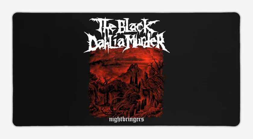 Mouse pad Gamer The Black Dahlia Murder Nightbringers