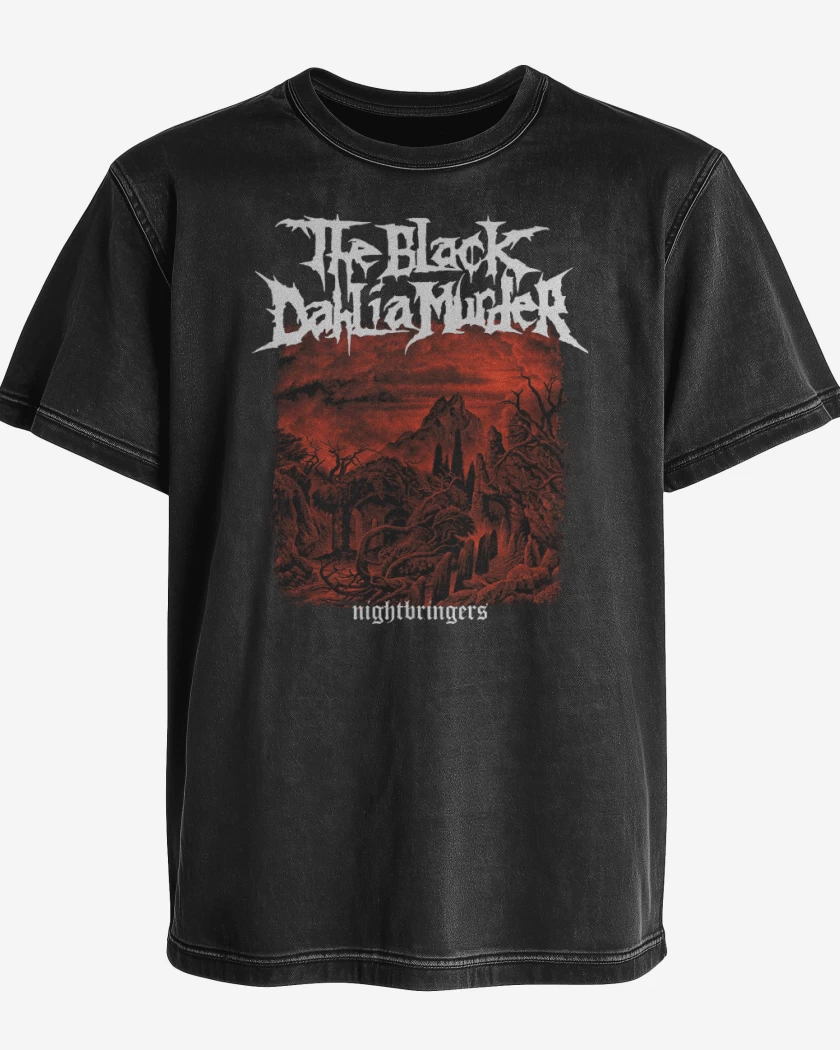 Polera desgastada The Black Dahlia Murder Nightbringers