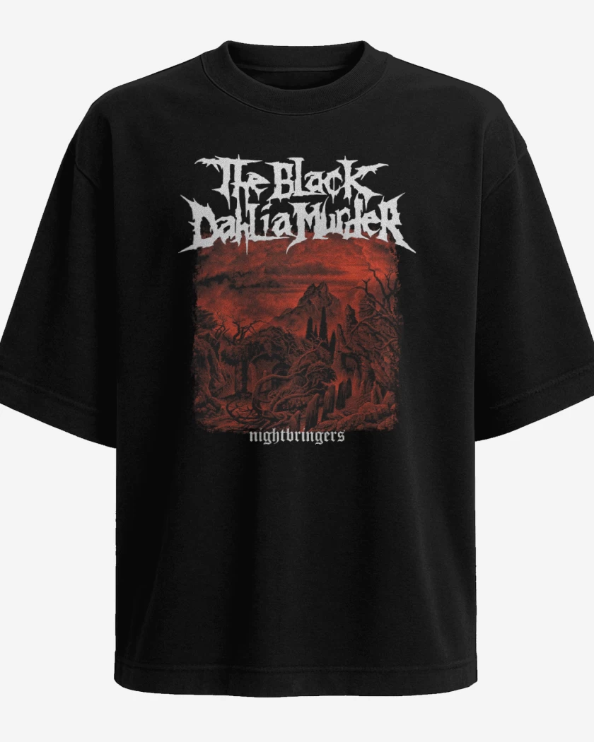 Polera Oversize The Black Dahlia Murder Nightbringers