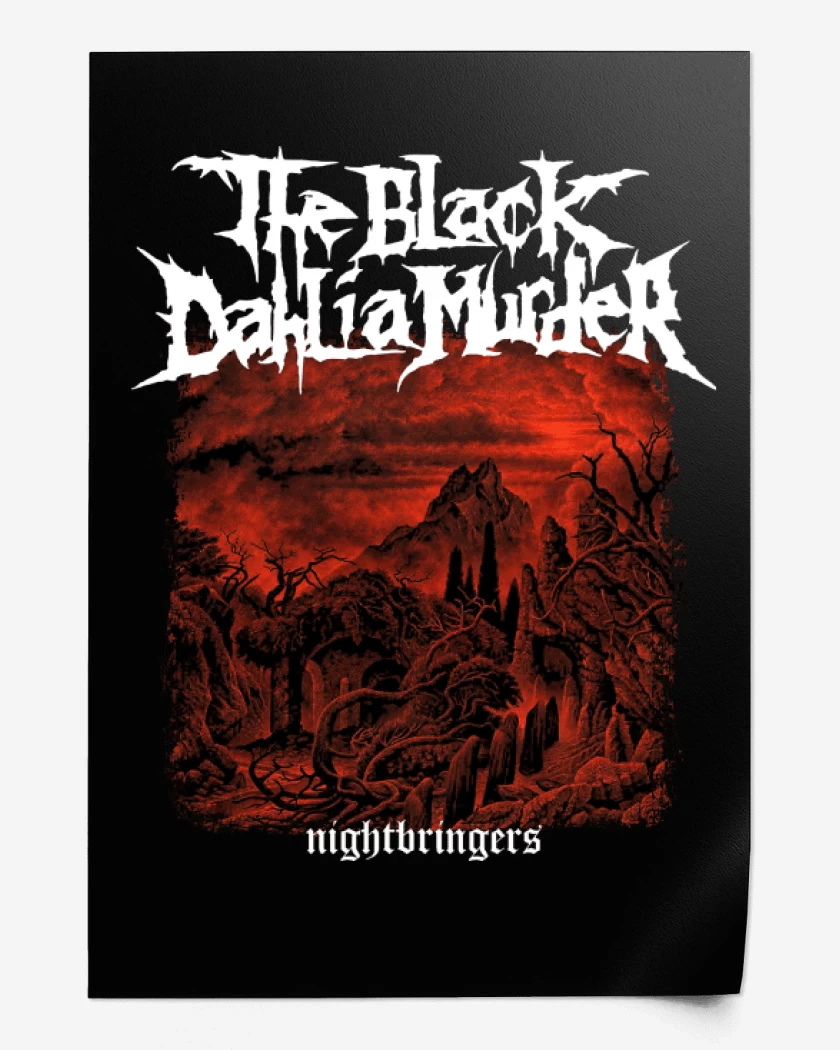 Print The Black Dahlia Murder Nightbringers