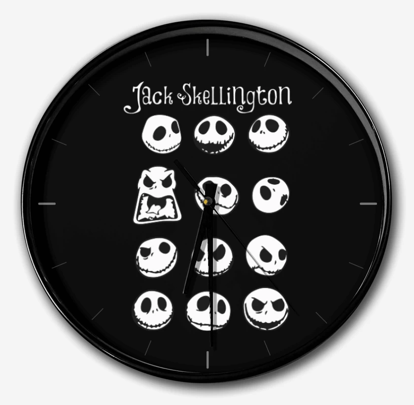 Reloj Negro de Jakc faces