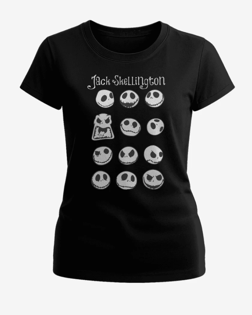 Polera de Mujer Negro de Jakc faces