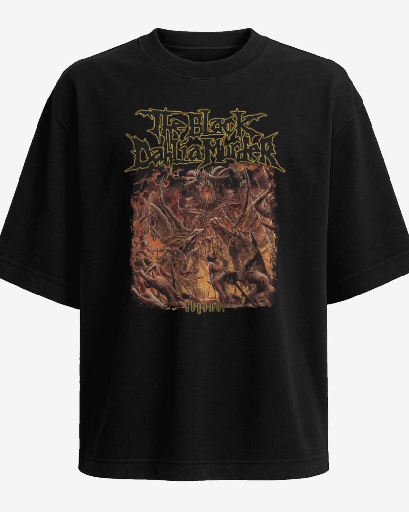 Polera Oversize The Black Dahlia Murder Abysmal 