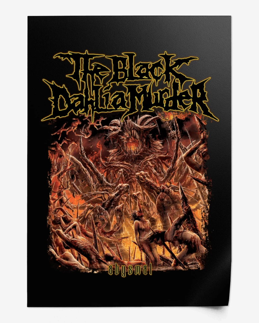 Print The Black Dahlia Murder Abysmal 