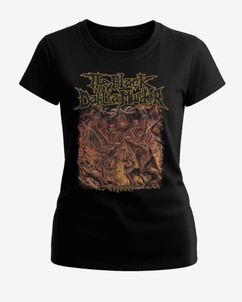 Polera de Mujer Negro de The Black Dahlia Murder Abysmal 