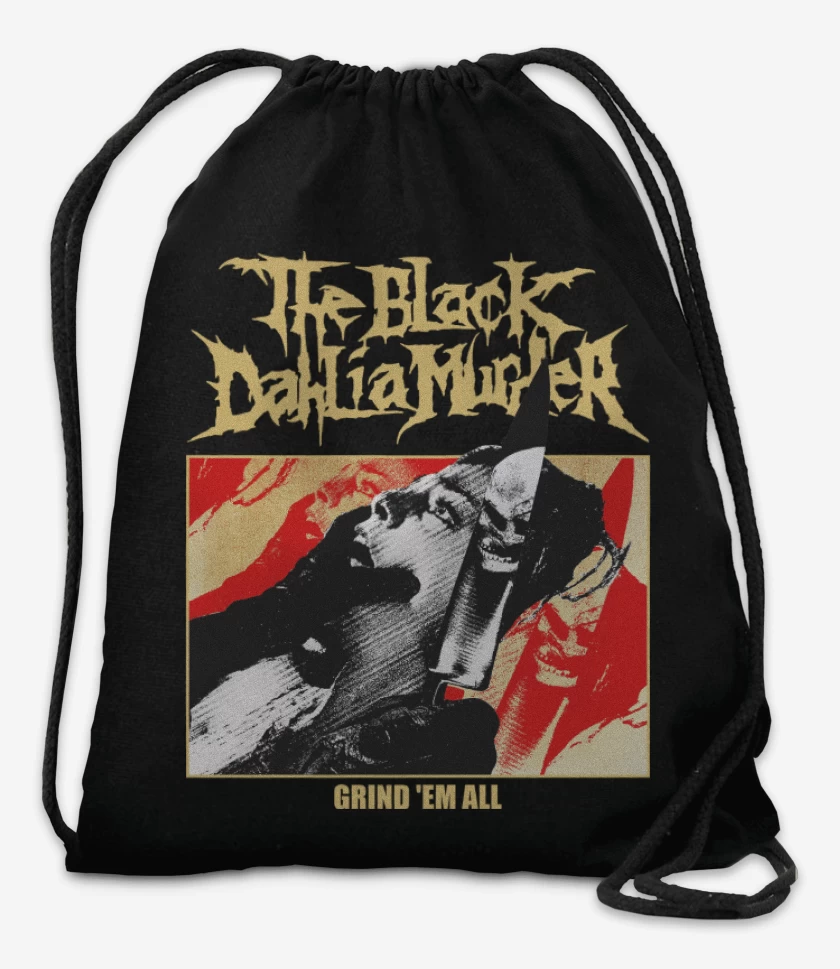 Mochila Negro de The Black Dahlia Murder Grind Em All