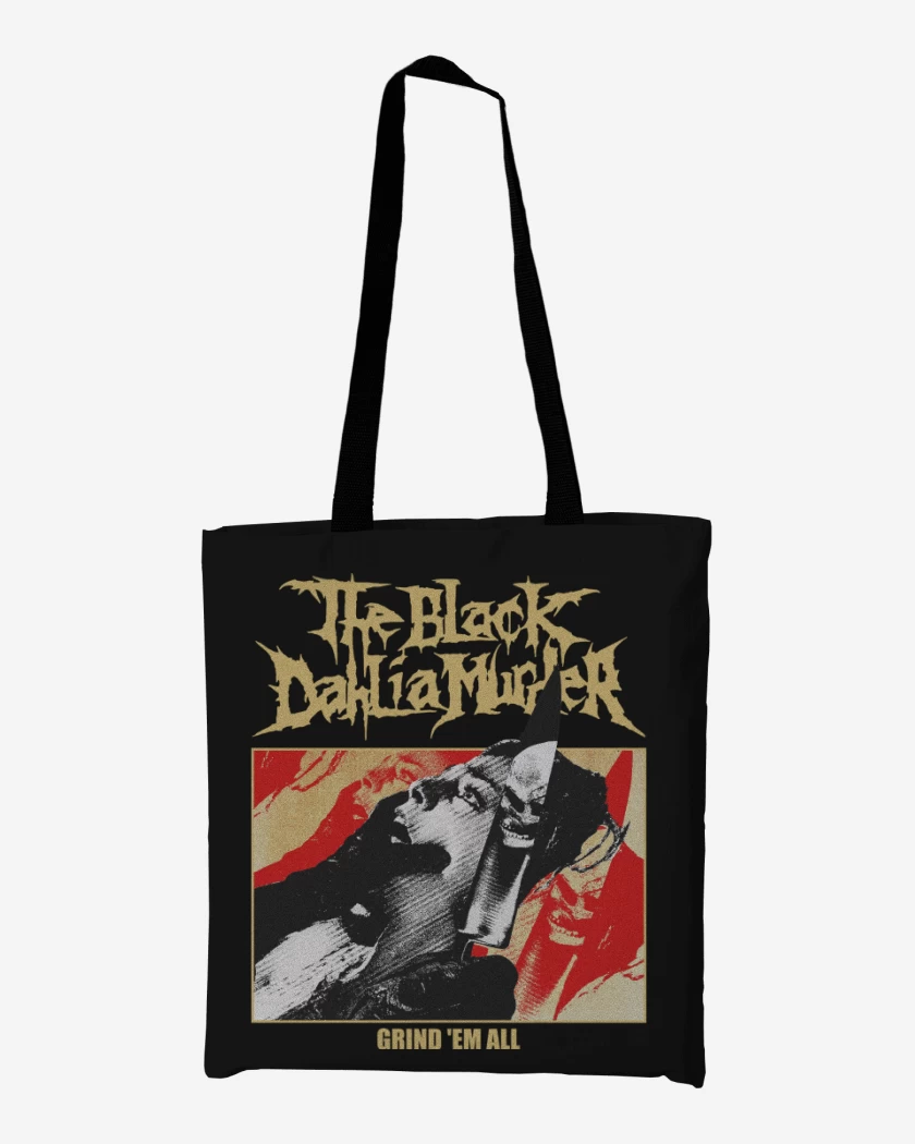 Totebag The Black Dahlia Murder Grind Em All