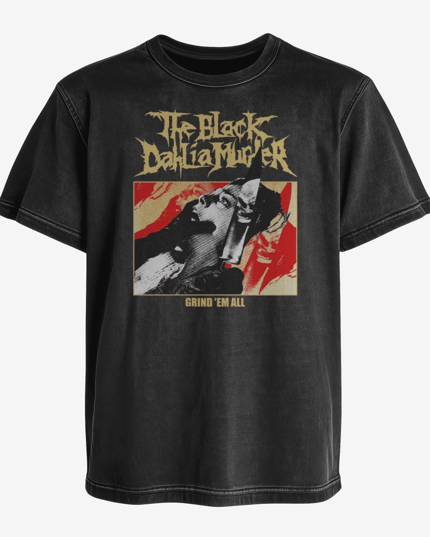 Polera desgastada The Black Dahlia Murder Grind Em All