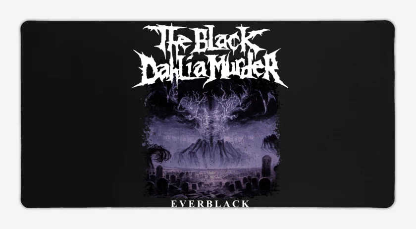Mouse pad Gamer The Black Dahlia Murder Everblack