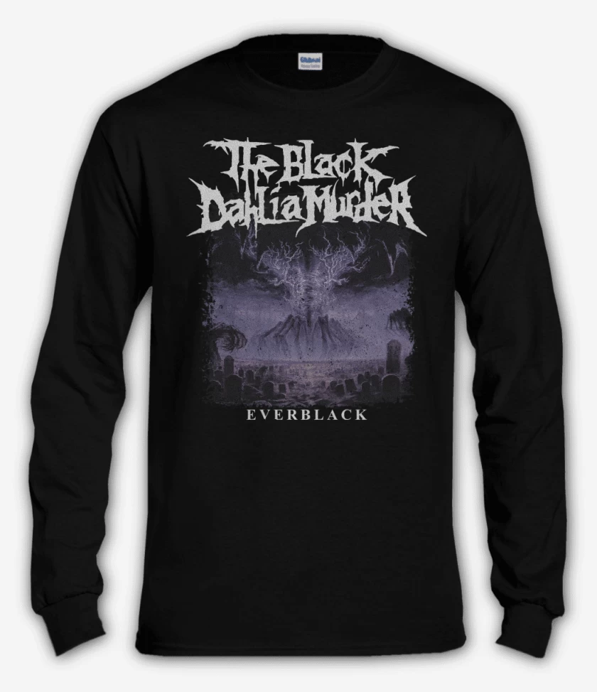 Polera manga larga The Black Dahlia Murder Everblack