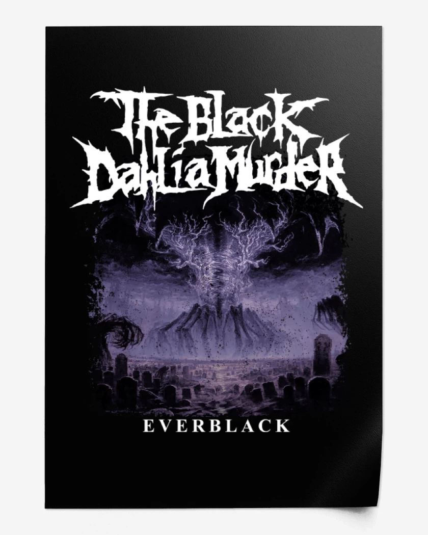 Print The Black Dahlia Murder Everblack