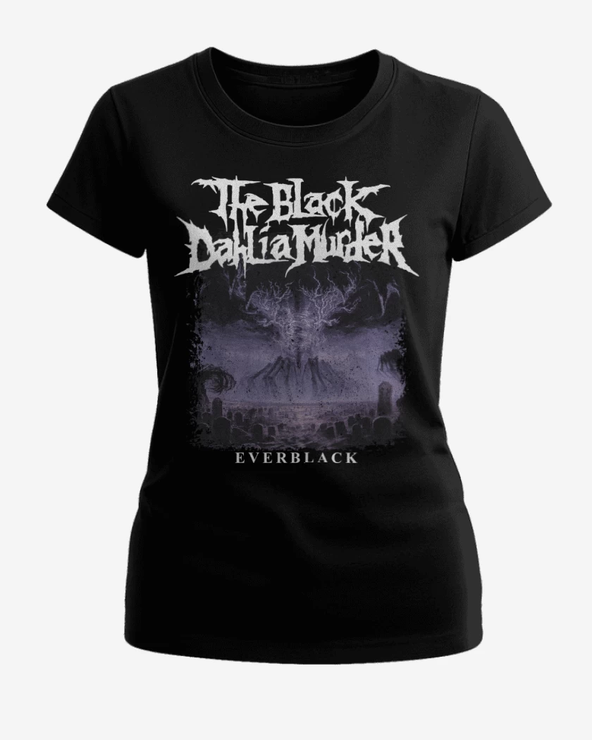 Polera de Mujer Negro de The Black Dahlia Murder Everblack