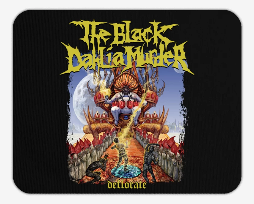 Mousepad The Black Dahlia Murder Deflorate