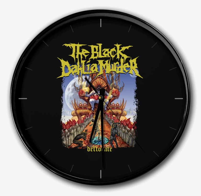 Reloj Negro de The Black Dahlia Murder Deflorate