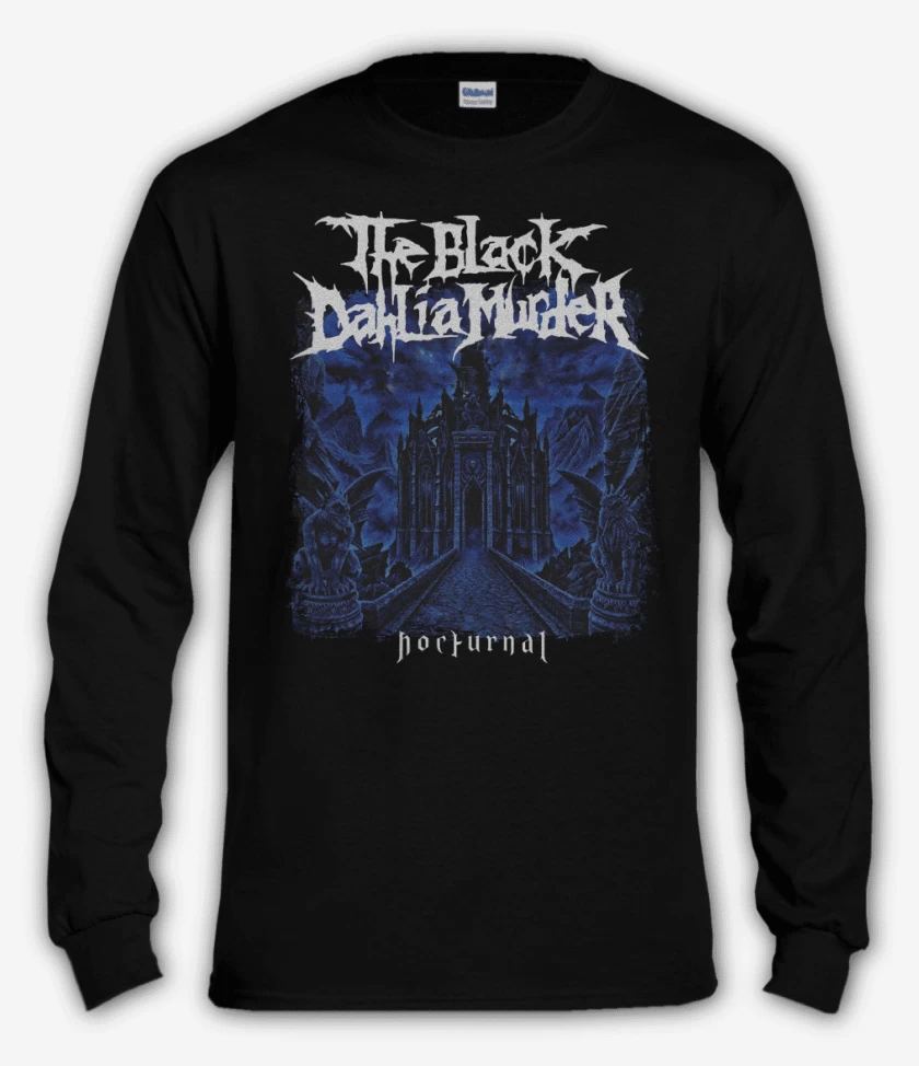 Polera manga larga Negro de The Black Dahlia Murder Nocturnal