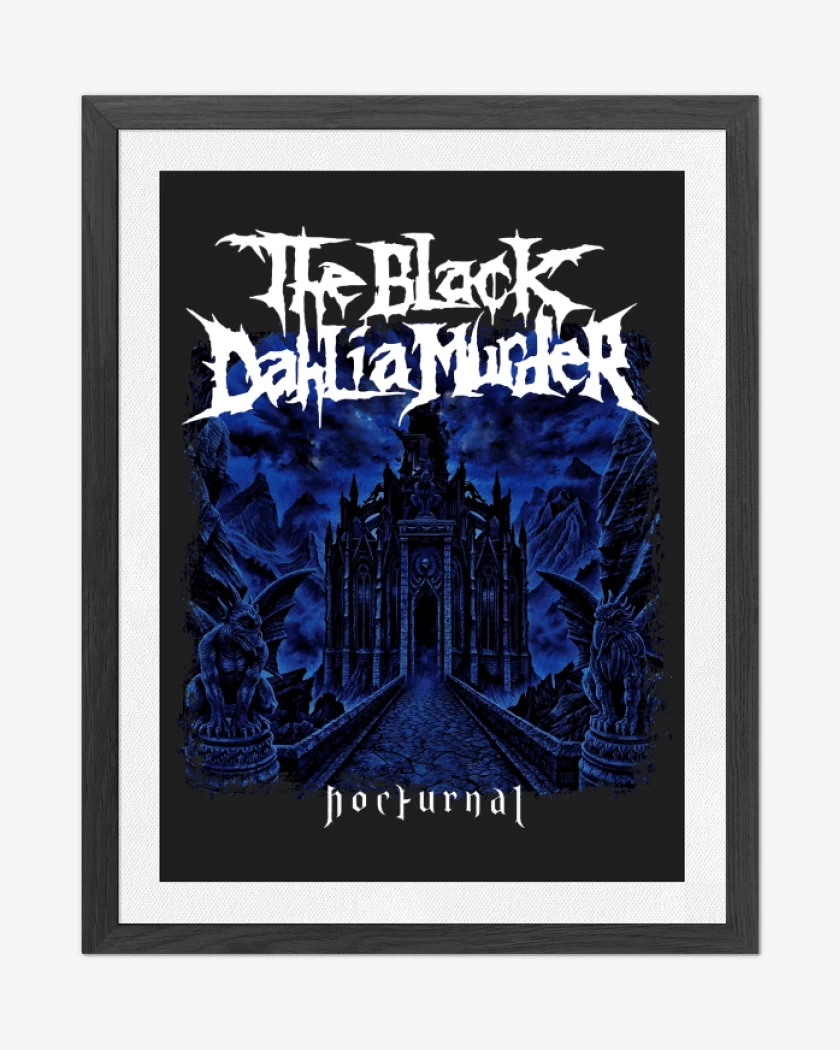 Cuadro decorativo Negro de The Black Dahlia Murder Nocturnal