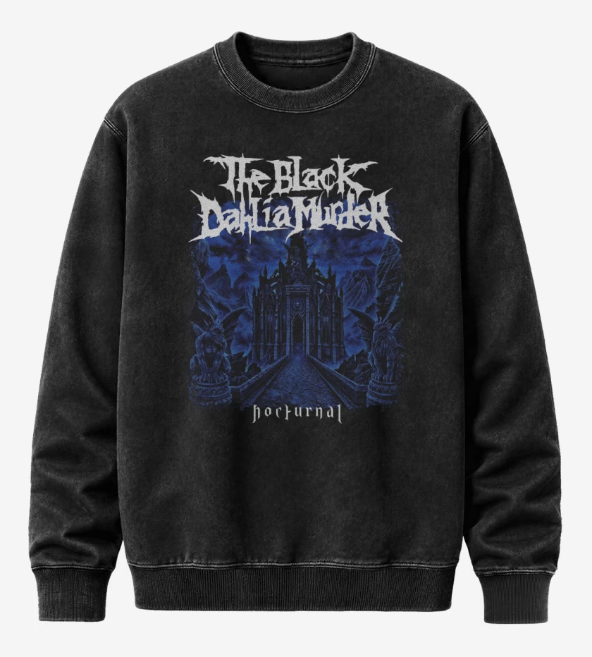 Poleron Polo Acid Wash The Black Dahlia Murder Nocturnal