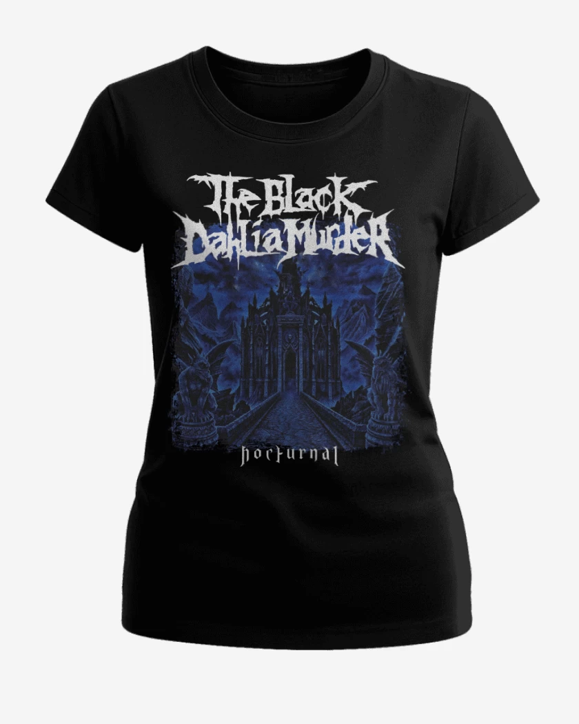 Polera de Mujer Negro de The Black Dahlia Murder Nocturnal