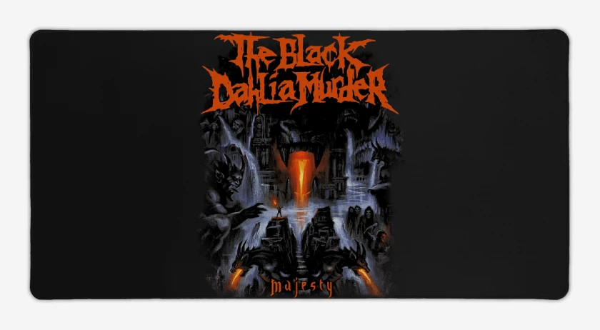 Mouse pad Gamer The Black Dahlia Murder Majesty