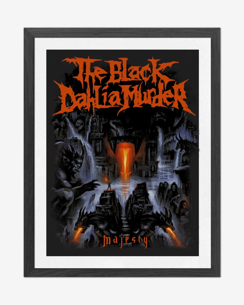 Cuadro decorativo The Black Dahlia Murder Majesty