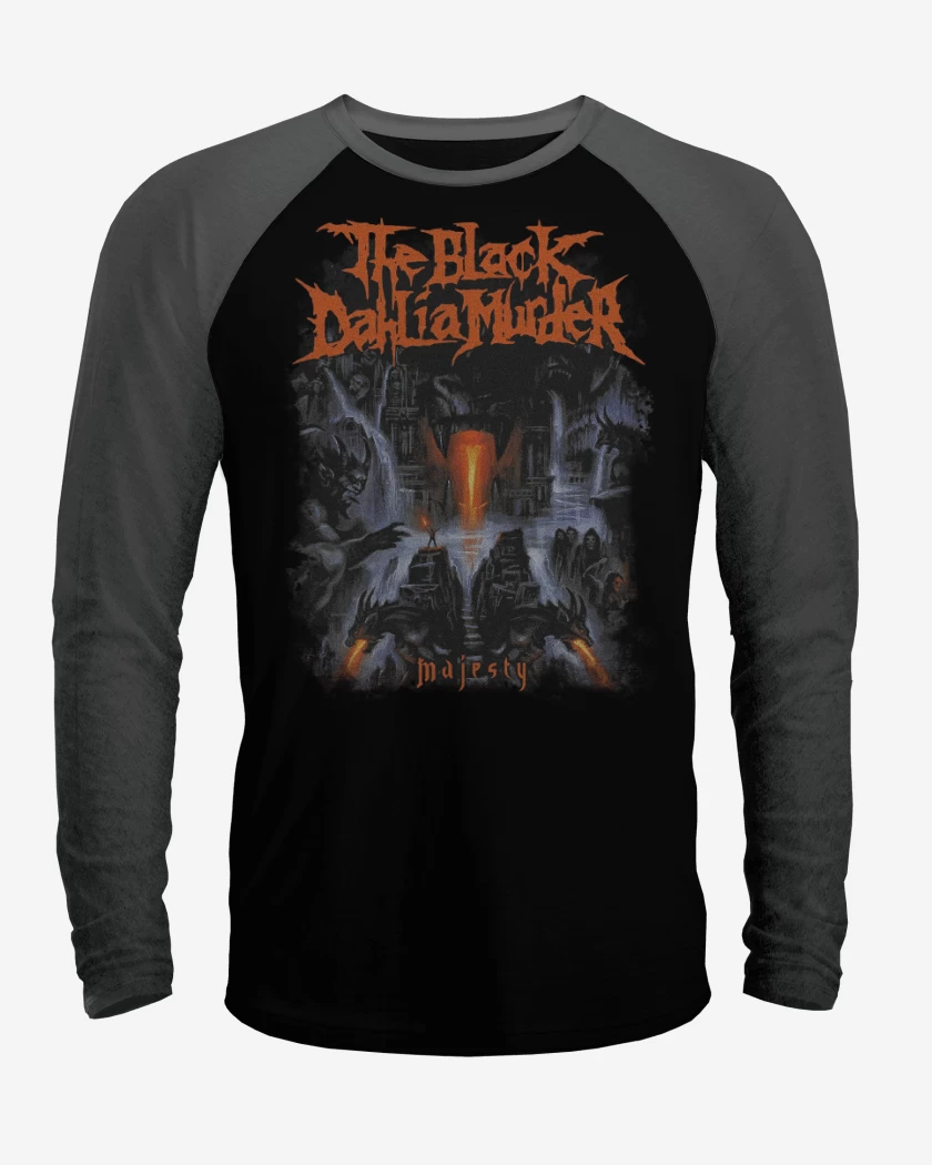 Polera Raglan The Black Dahlia Murder Majesty