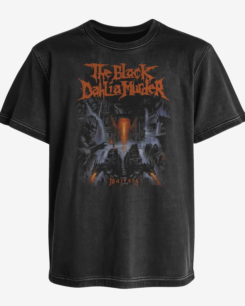 Polera desgastada The Black Dahlia Murder Majesty