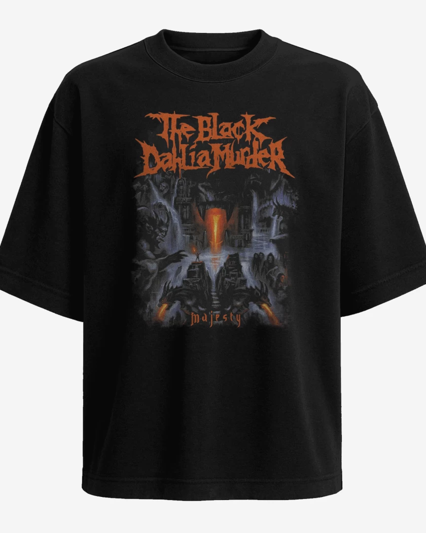 Polera Oversize The Black Dahlia Murder Majesty