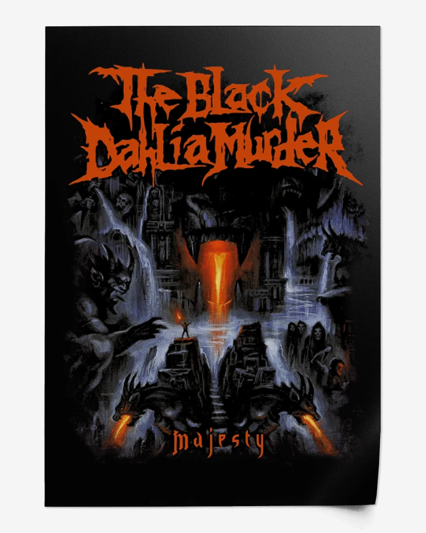 Print The Black Dahlia Murder Majesty
