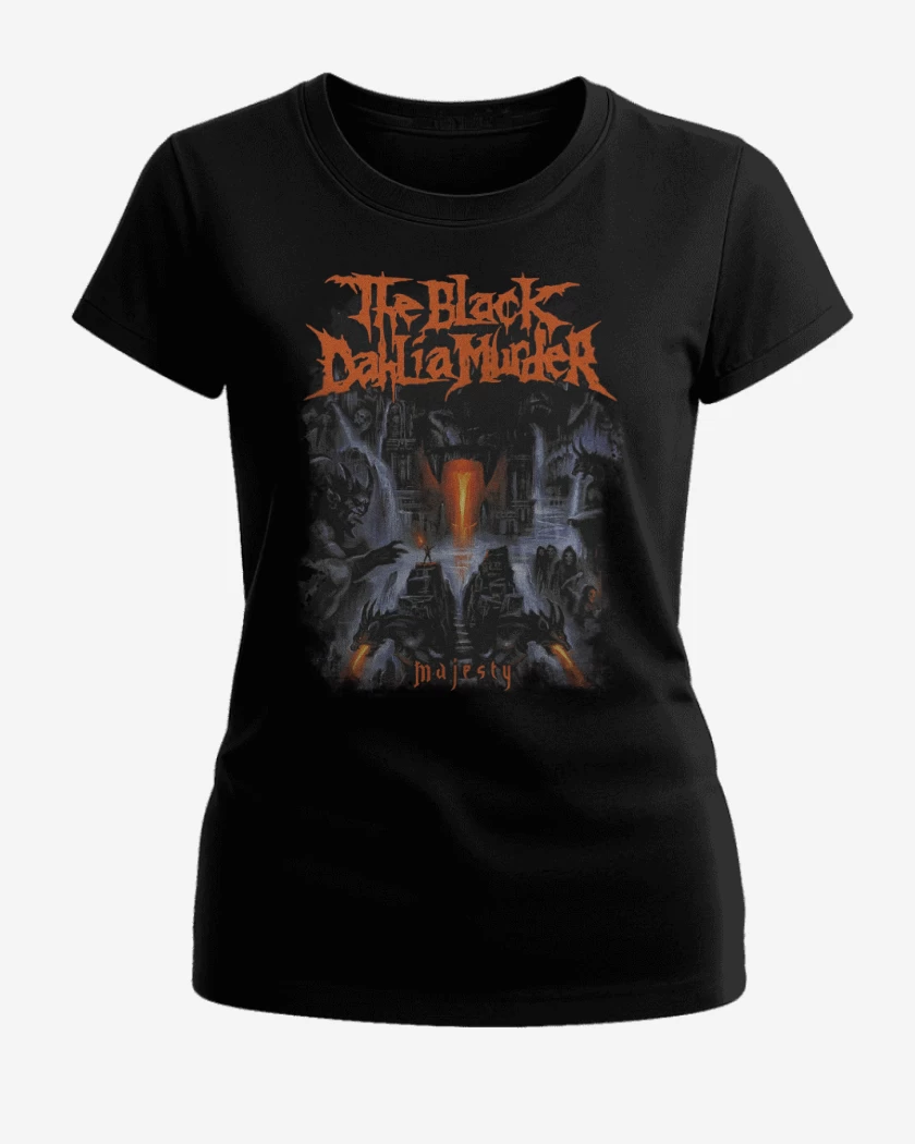 Polera de Mujer The Black Dahlia Murder Majesty
