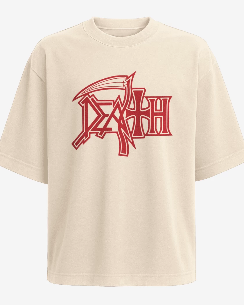 Polera Oversize Death Logo I