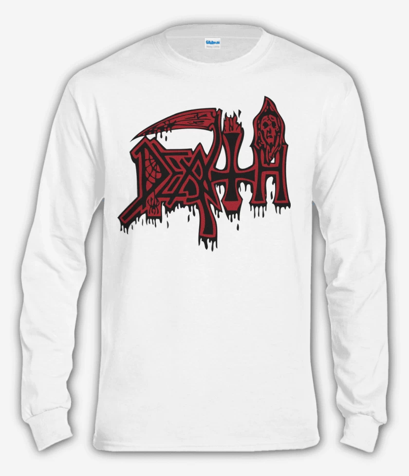 Polera manga larga Death Logo II
