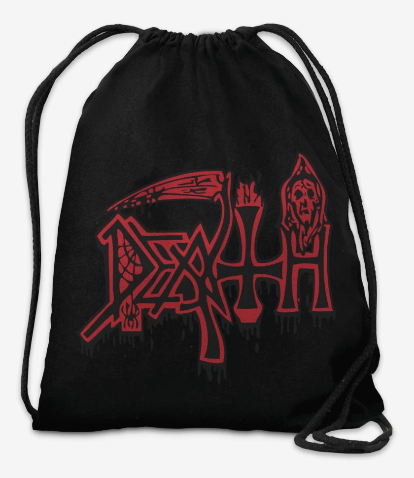 Mochila Negro de Death Logo II