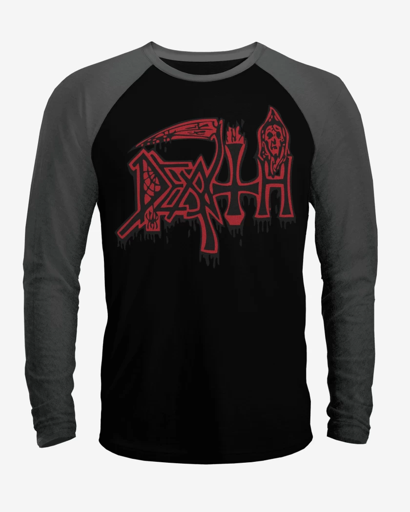 Polera Raglan Death Logo II