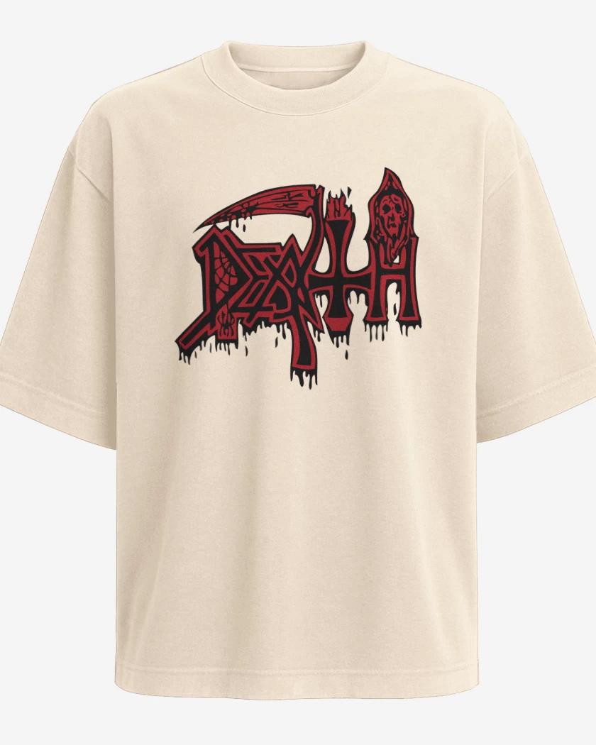 Polera Oversize Death Logo II