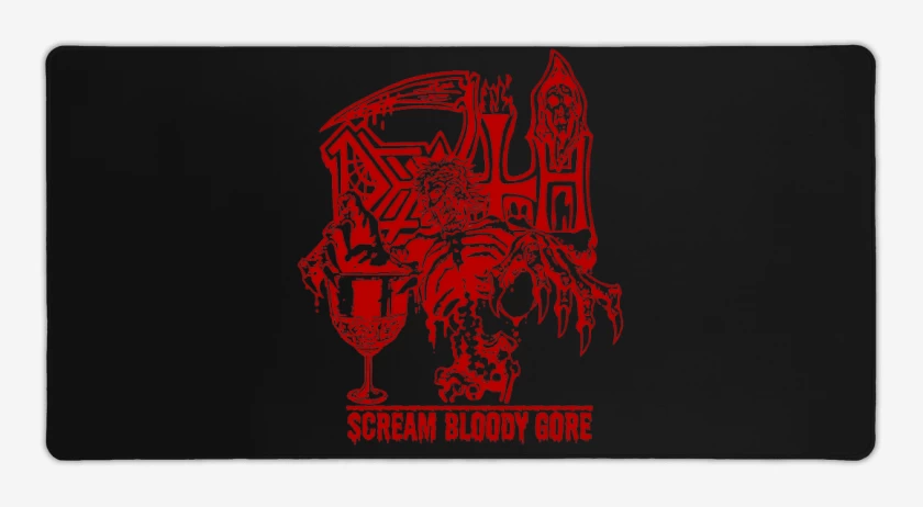Mouse pad Gamer Negro de Death SBG