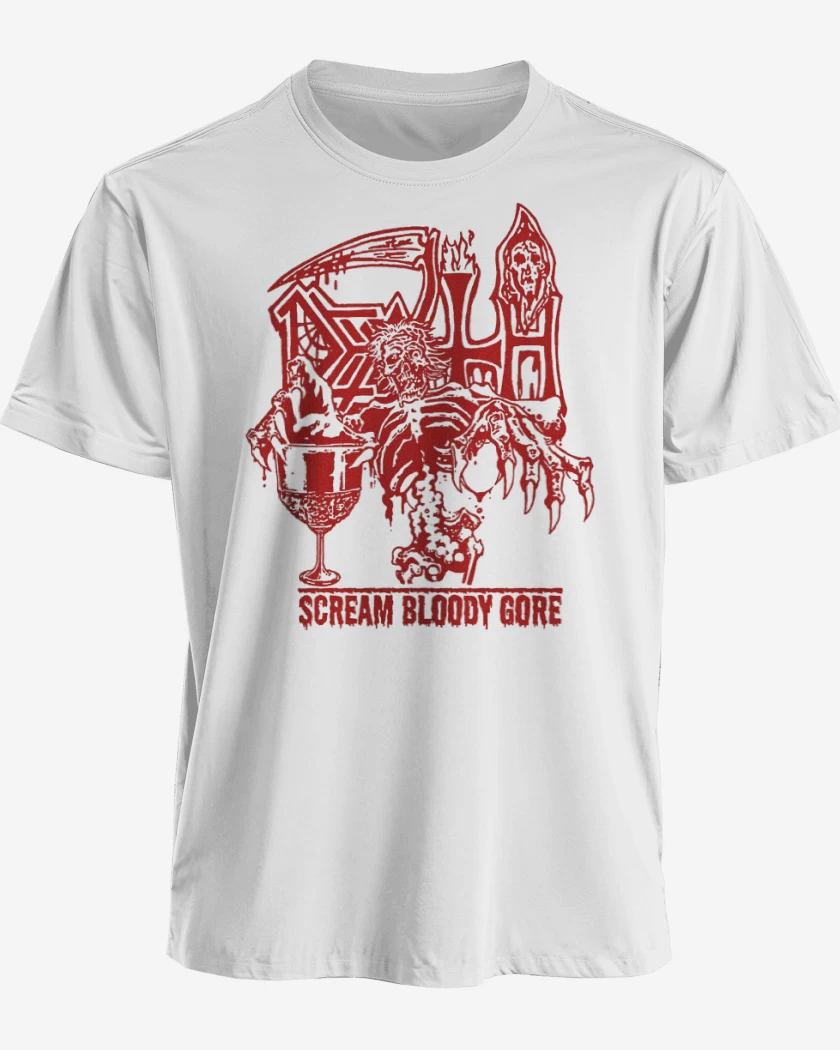 Polera premium Blanco de Death SBG