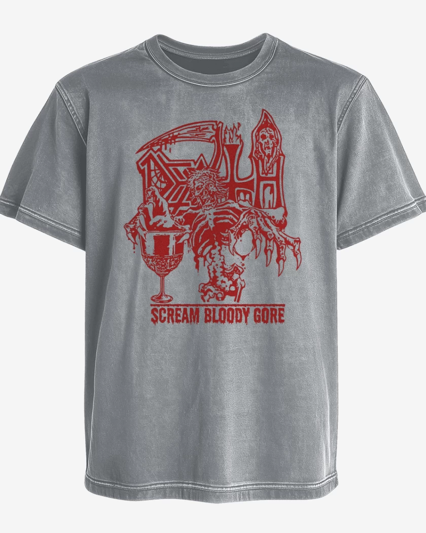 Polera desgastada Death SBG